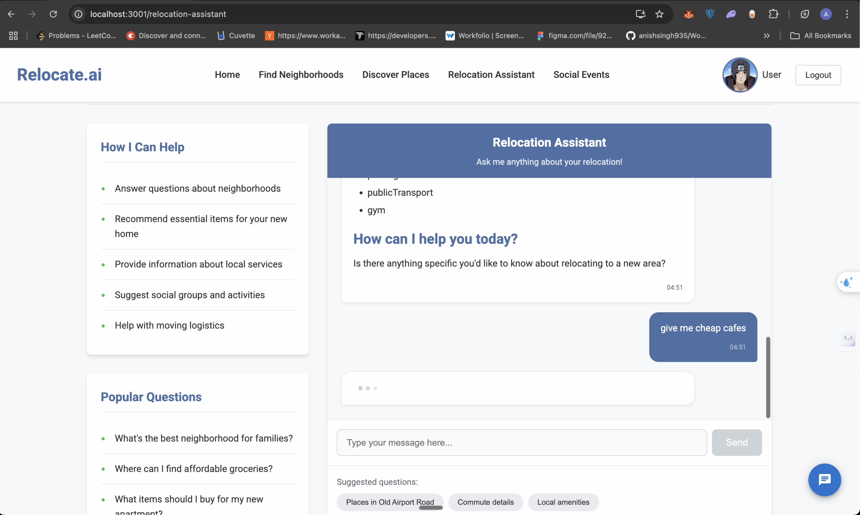 Relocate AI screenshot 9